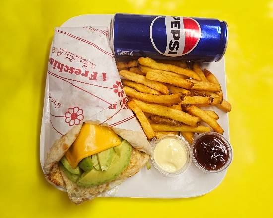🥙 🍟🥤 Menu Nannwich Vegetarien