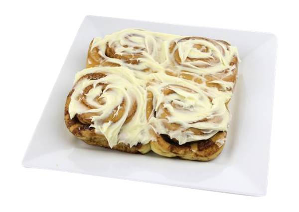 Cream Cheese Iced Cinnamon Rolls 4 Count