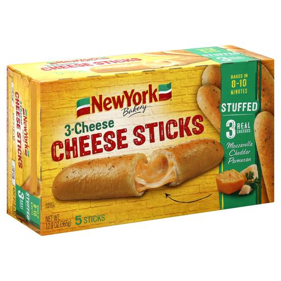 New York Bakery 3-cheese Stuffed Sticks (5 ct)