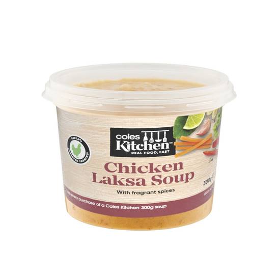 Coles Kitchen Chicken Laksa Soup 300g