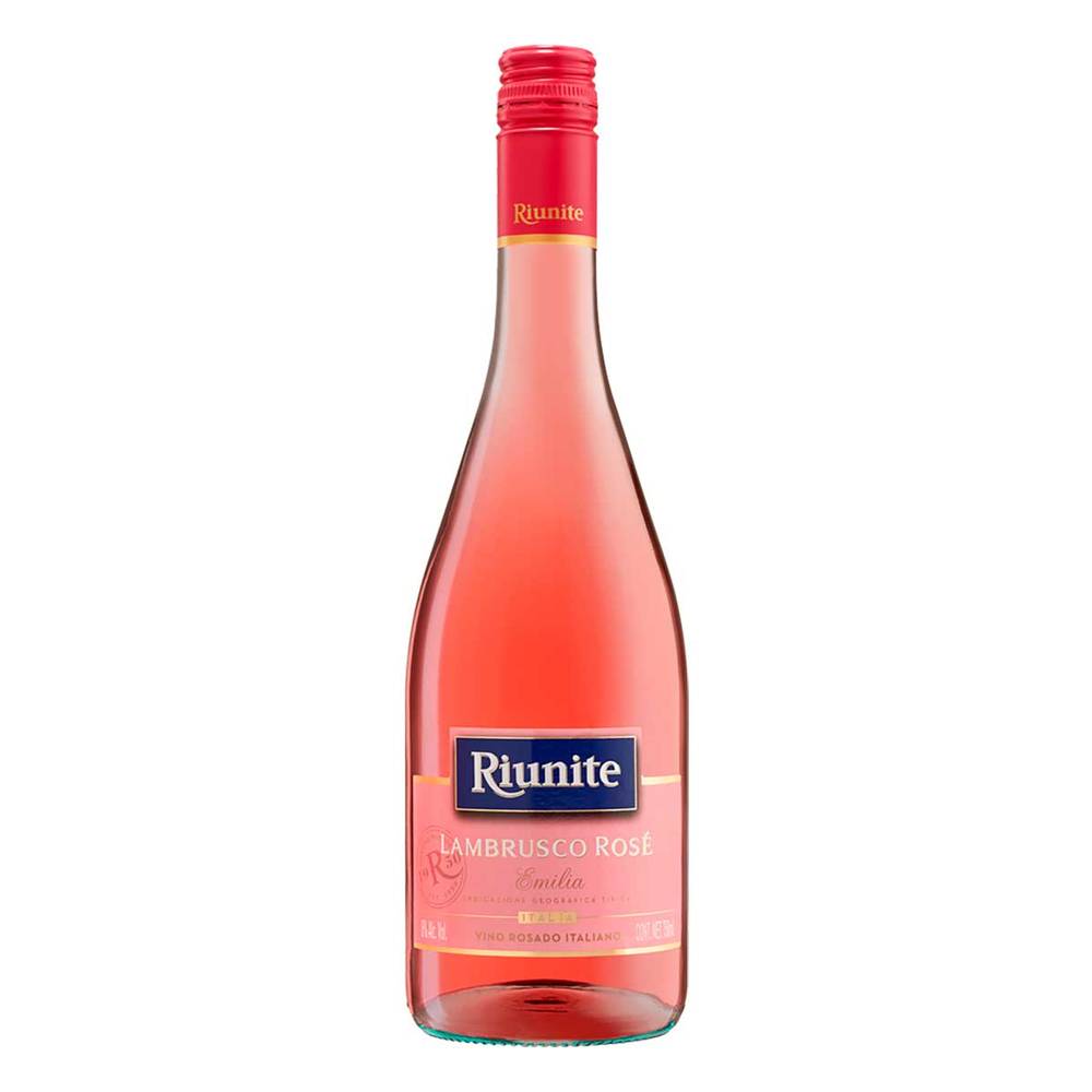 Riunite · Vino rosado lambrusco (750 ml)