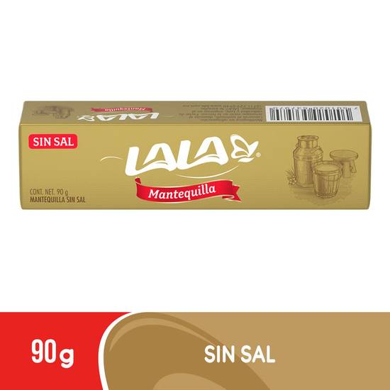 Lala mantequilla sin sal (90 g)