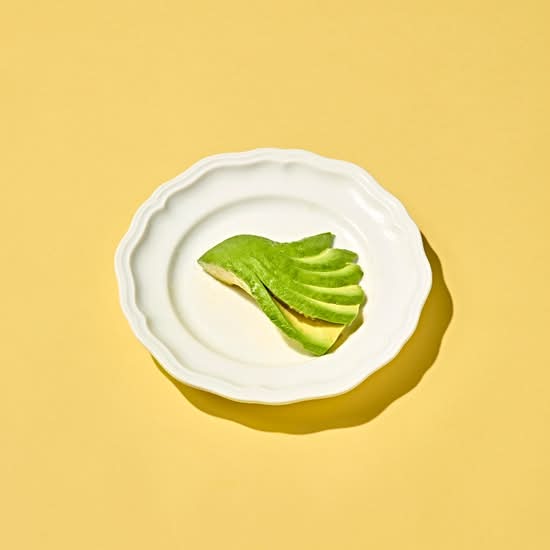 Side Sliced Avocado