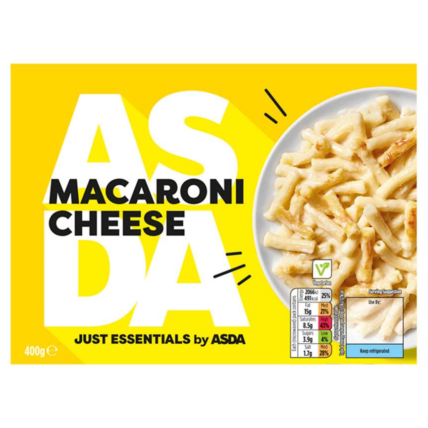 Just Essentials by Asda Macaroni Cheese 400g