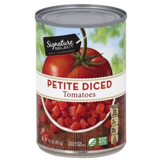 Signature Select Petite Diced Tomatoes (14.5 oz)