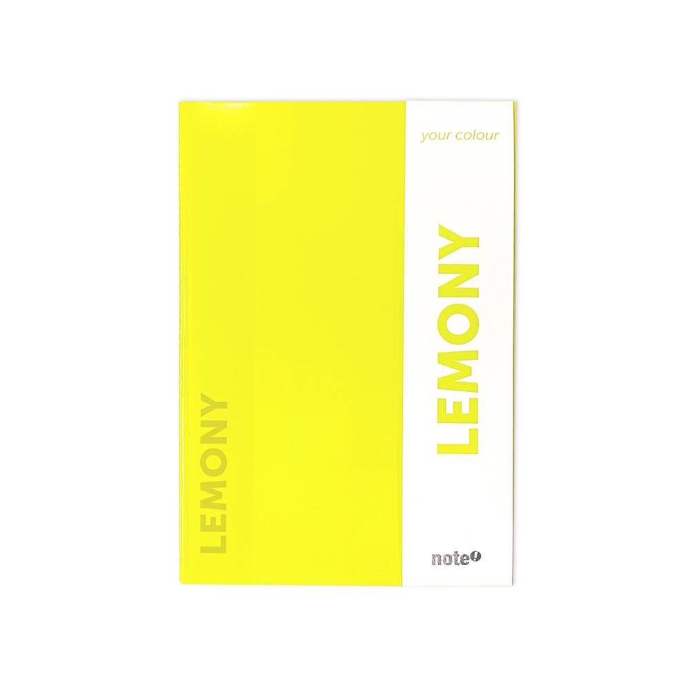 Caderno A5 Fino Your Colour Lemony