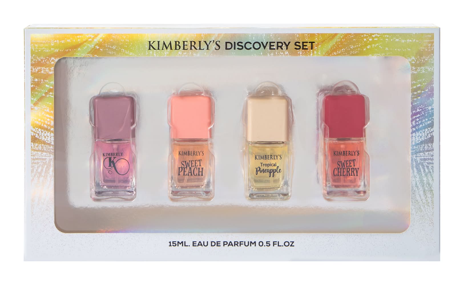 Kimberly's Eau De Parfum Discovery Set 4-Pack