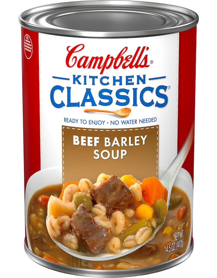 Campbell's Kitchen Classics Beef Barley Soup (14.5 oz)