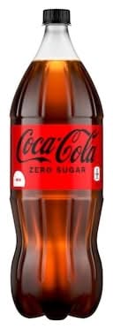 Coca-cola soda sans sucre - zero sugar soda (2 l)
