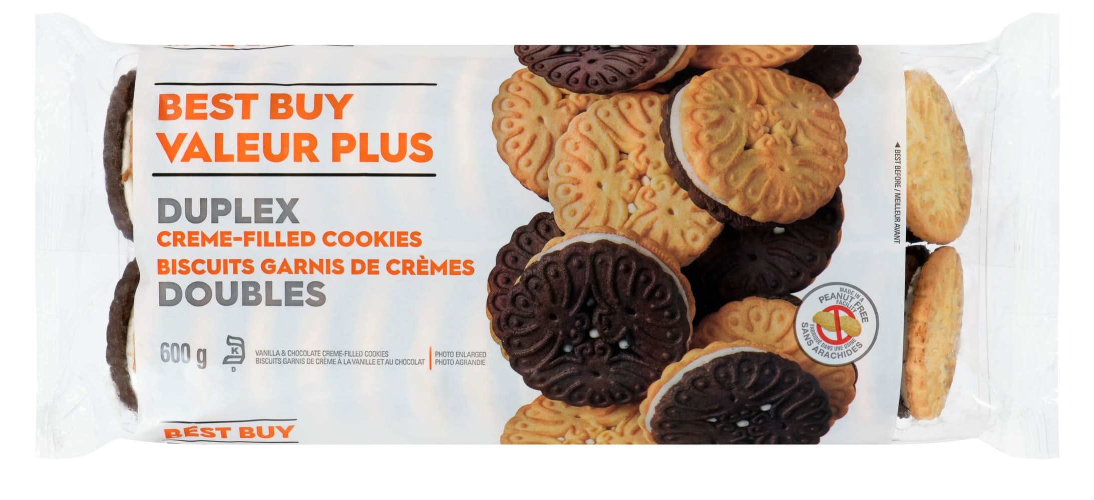 Best Buy Duplex Creme Filled Cookies (600 g)
