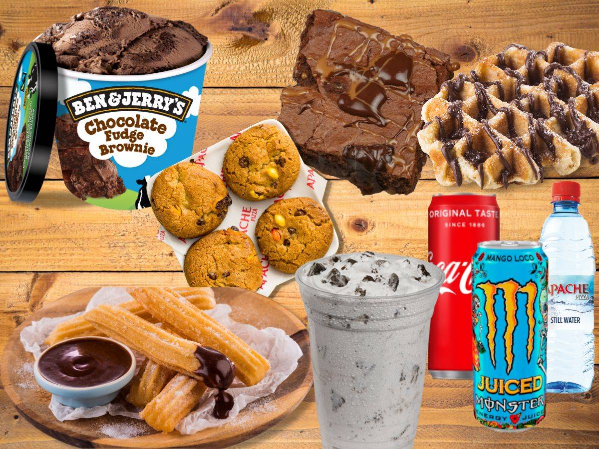 Apache Desserts East Belfast Menu Takeaway in Belfast Delivery Menu