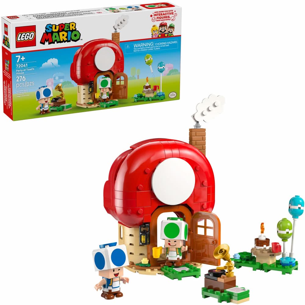 LEGO - Super Mario Party at Toad’s House Kids Toy 72041