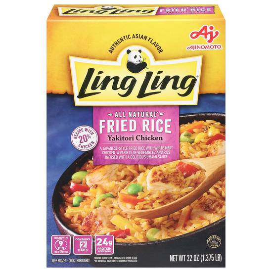 Ling Ling All Natural Yakitori Chicken Fried Rice