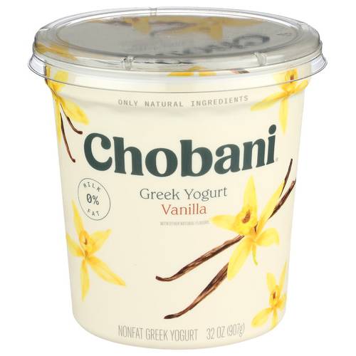 Chobani No Fat Vanilla Greek Yogurt