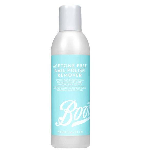 Boots Acetone Free Nail Polish Remover