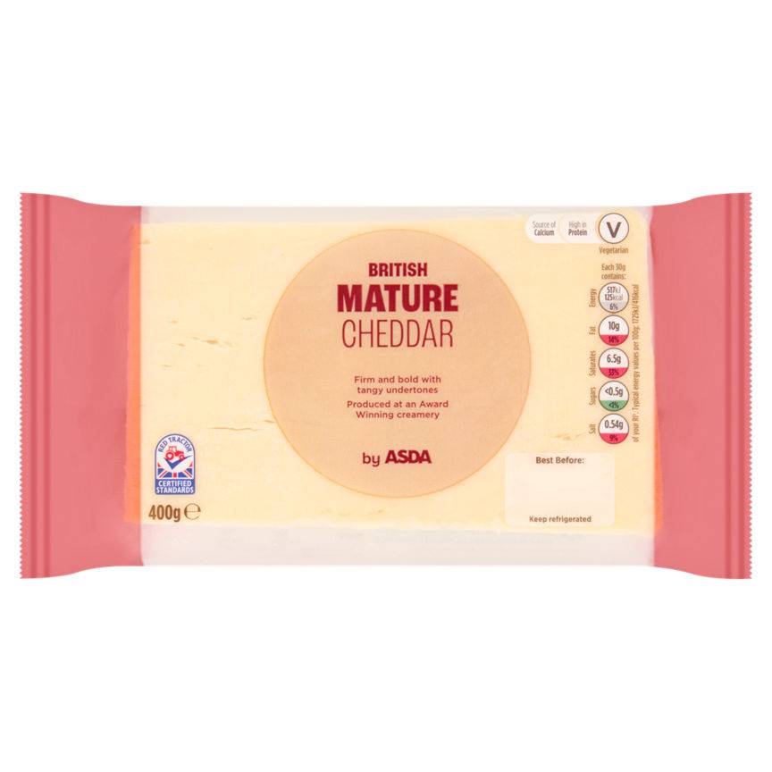 ASDA British Mature Cheddar 400g