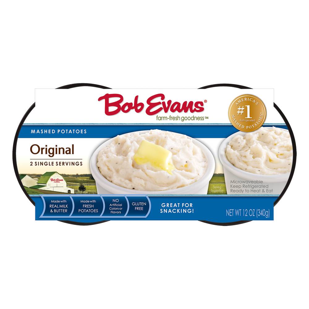 Bob Evans Original Mashed Potatoes Singles (12 oz)