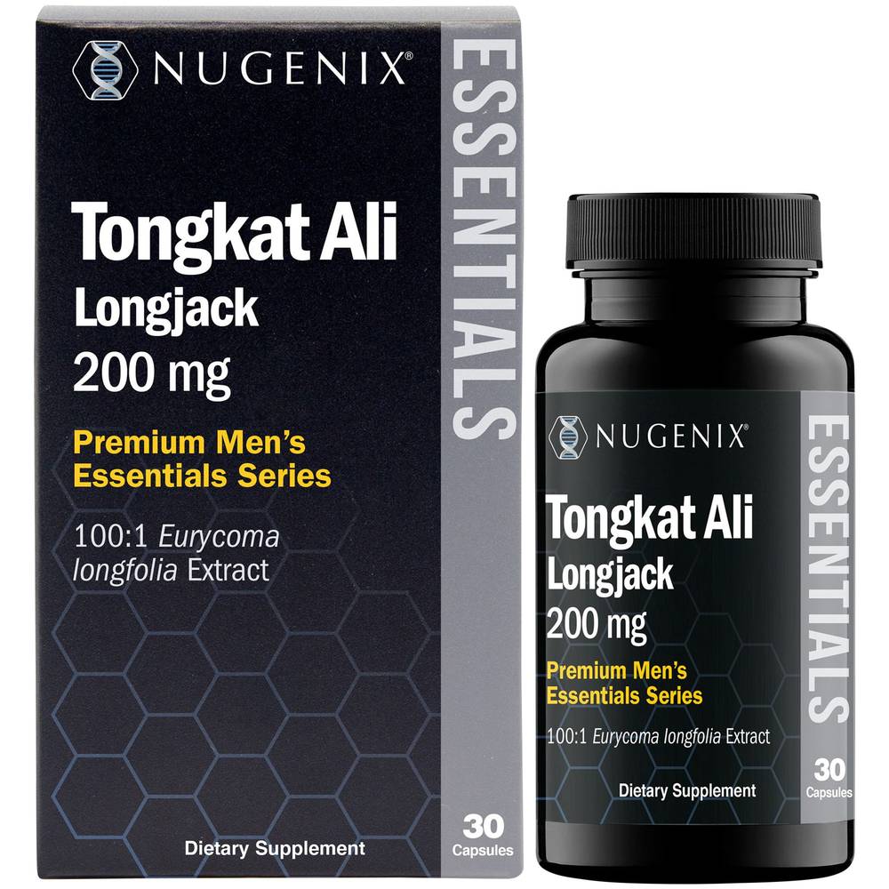 Nugenix Tongkat Ali Longjack 200mg Capsules