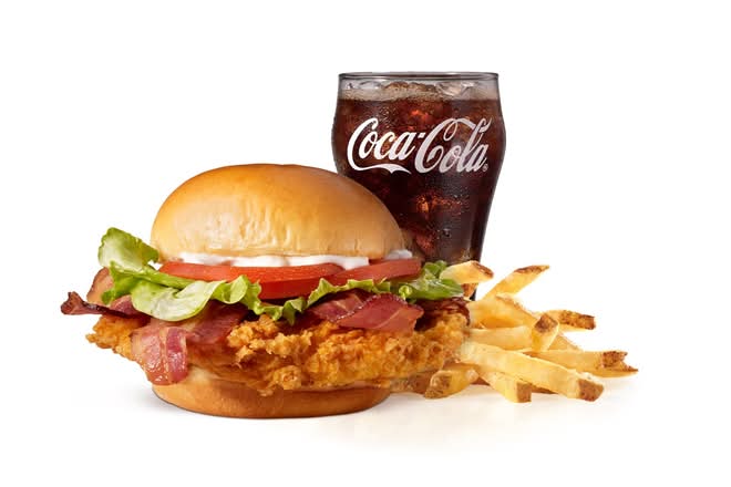 BLT Hand-Breaded Chicken Sandwich Combo
