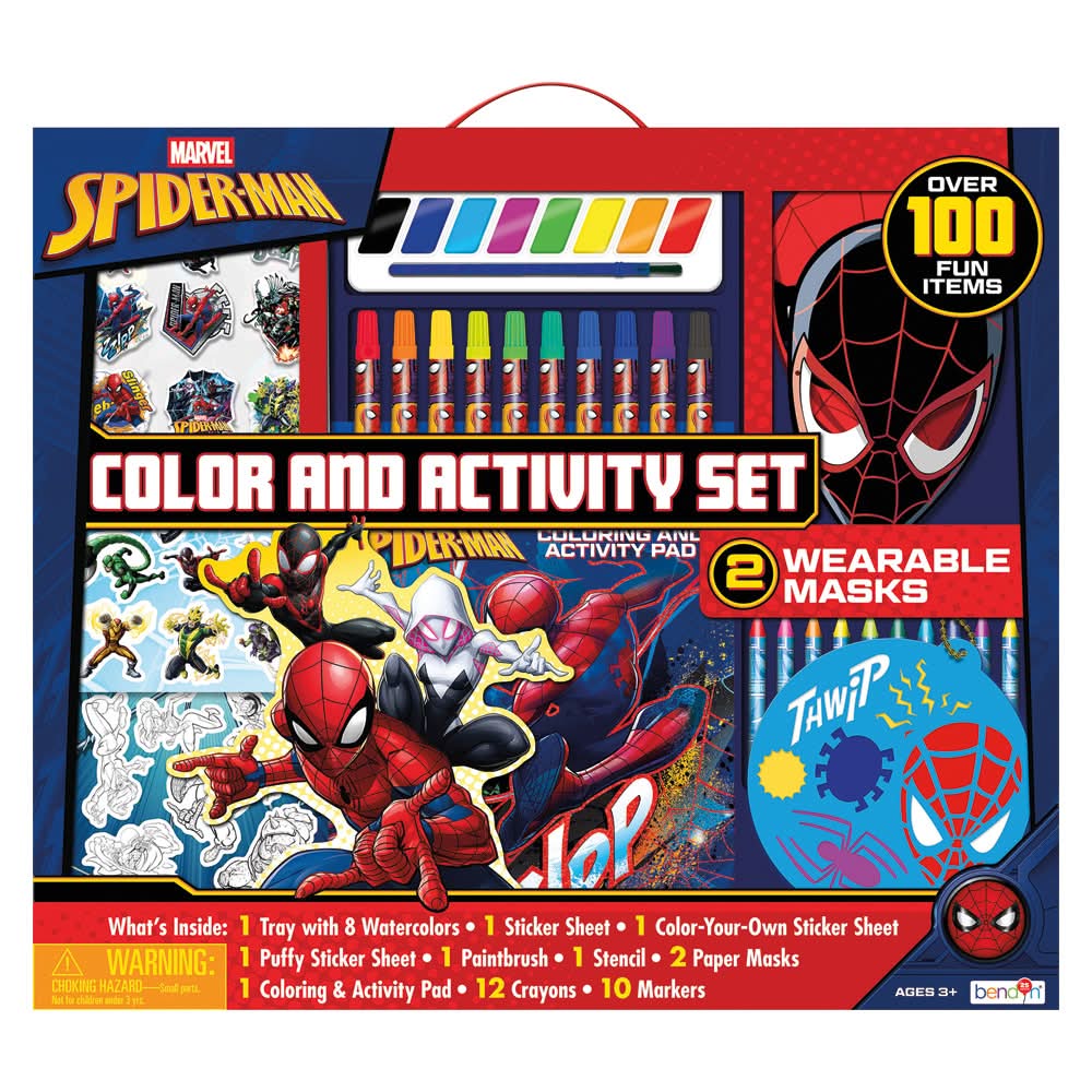 Bendon Spiderman Color & Activity Set