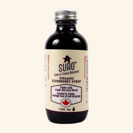 Suro Organic Elderberry Syrup (118 ml)