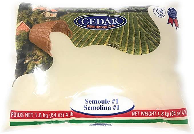 Cedar semoule #1 (1.81kg) - semolina # 1 (1.81 kg)