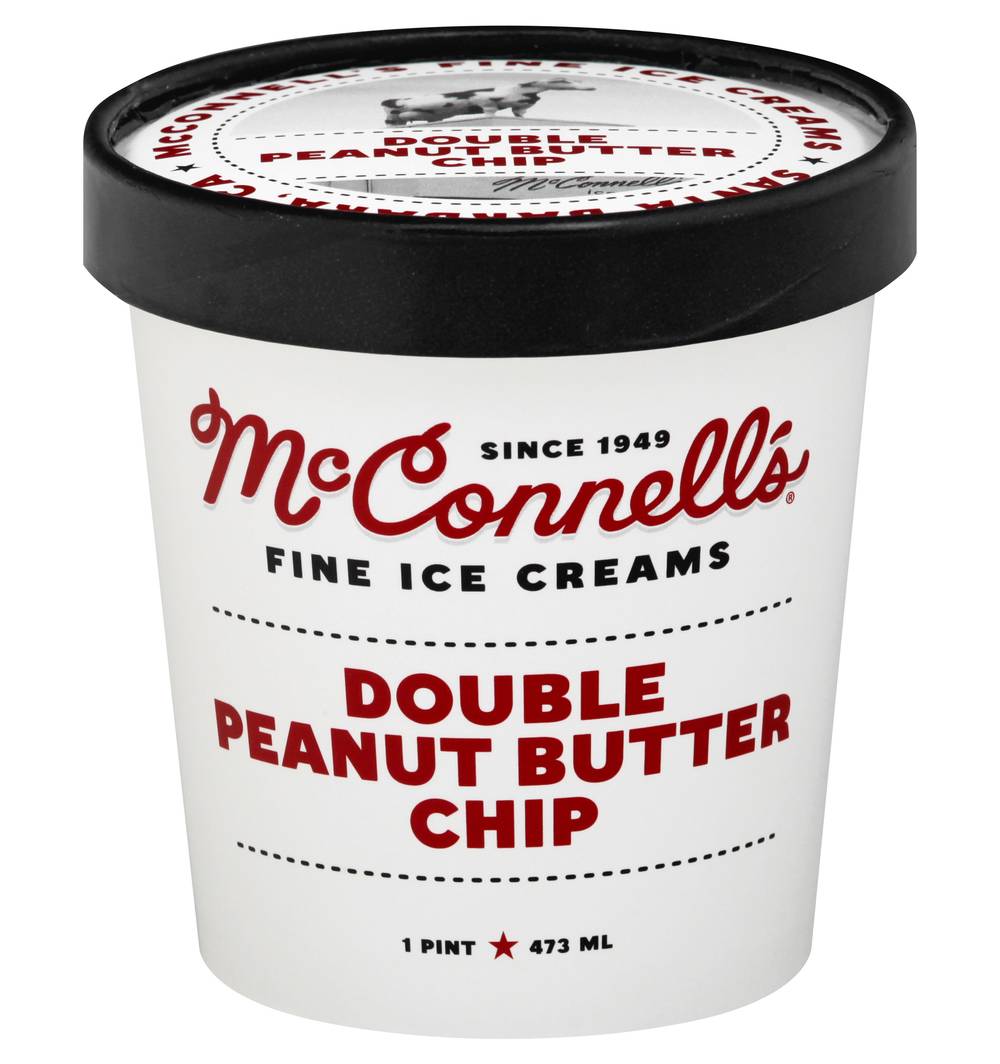 McConnell's Ice Cream, Double Peanut Butter Chip (16 oz)