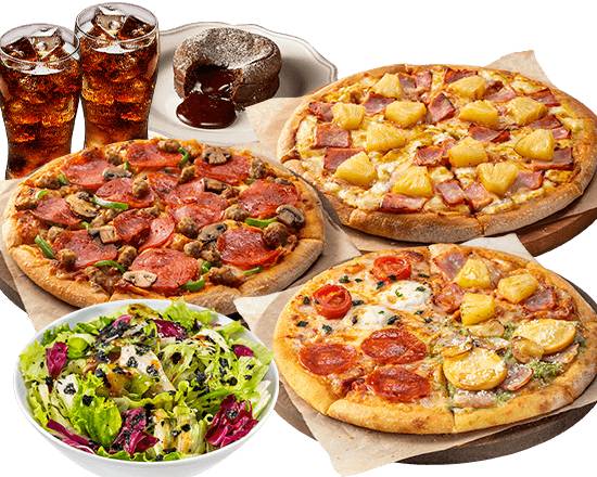 Sサイズピザ3枚セット 3 S-size Pizzas Set
