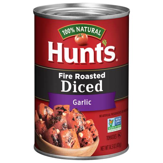 Hunt's Fire Roasted Garlic Tomatoes