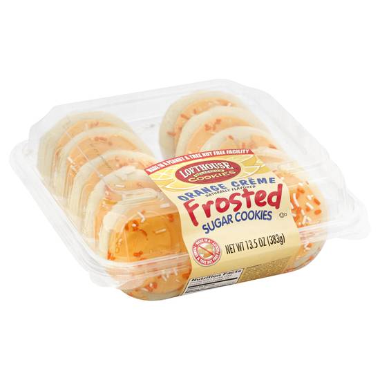 Lofthouse Frosted Sugar Cookies (orange creme)
