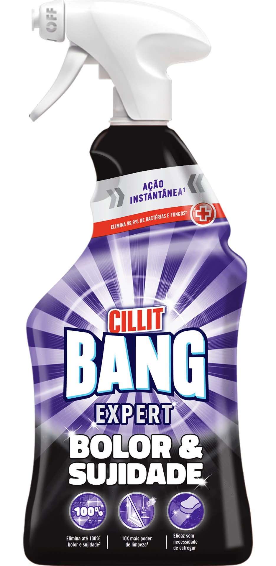Anti-Bolores Spray Sujidade Cillit Bang (emb. 500 ml)