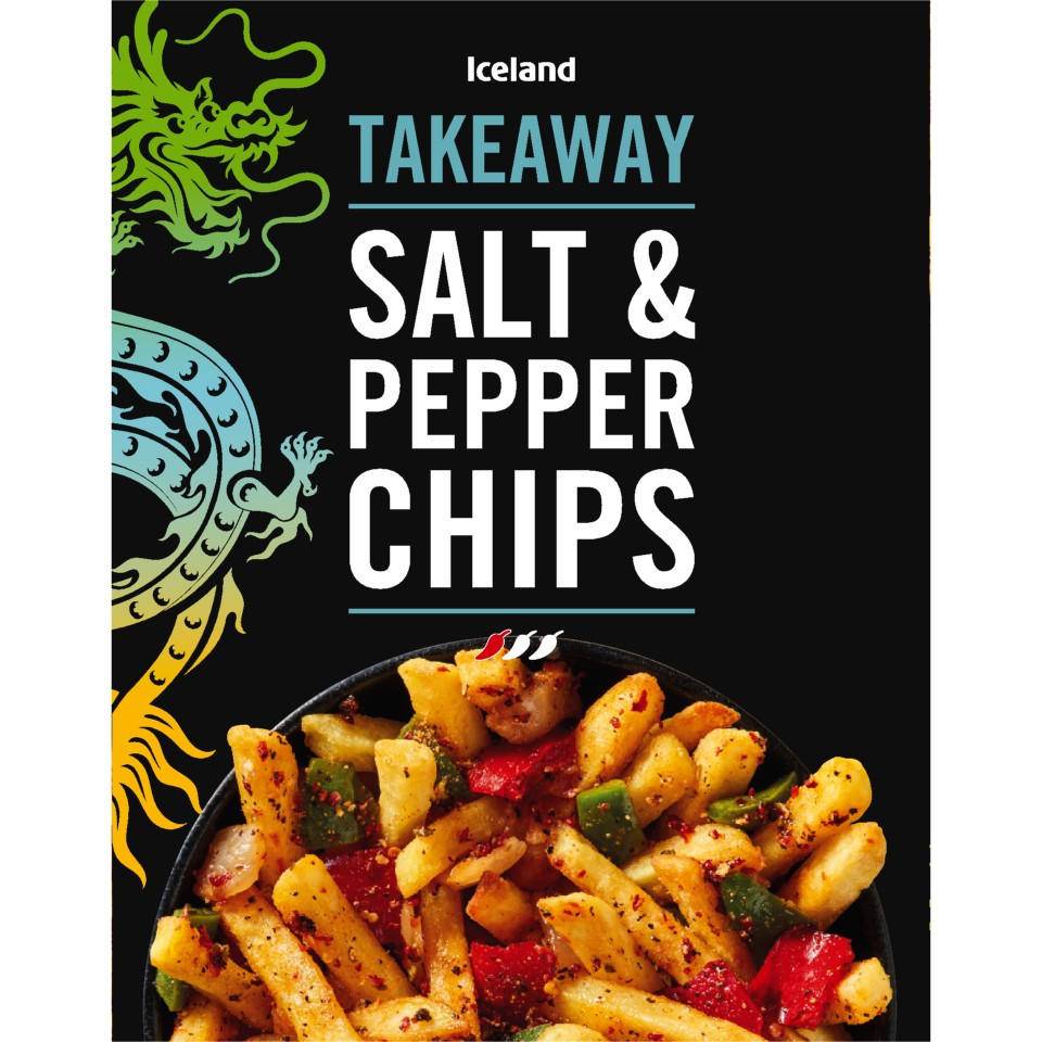 Iceland Salt and Pepper Chips 450g
