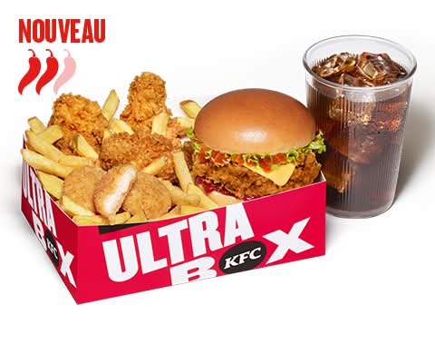 ULTRABOX Crispy Burger Spicy