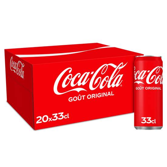 Coca Cola - Colas boîte (20pièces,330ml)