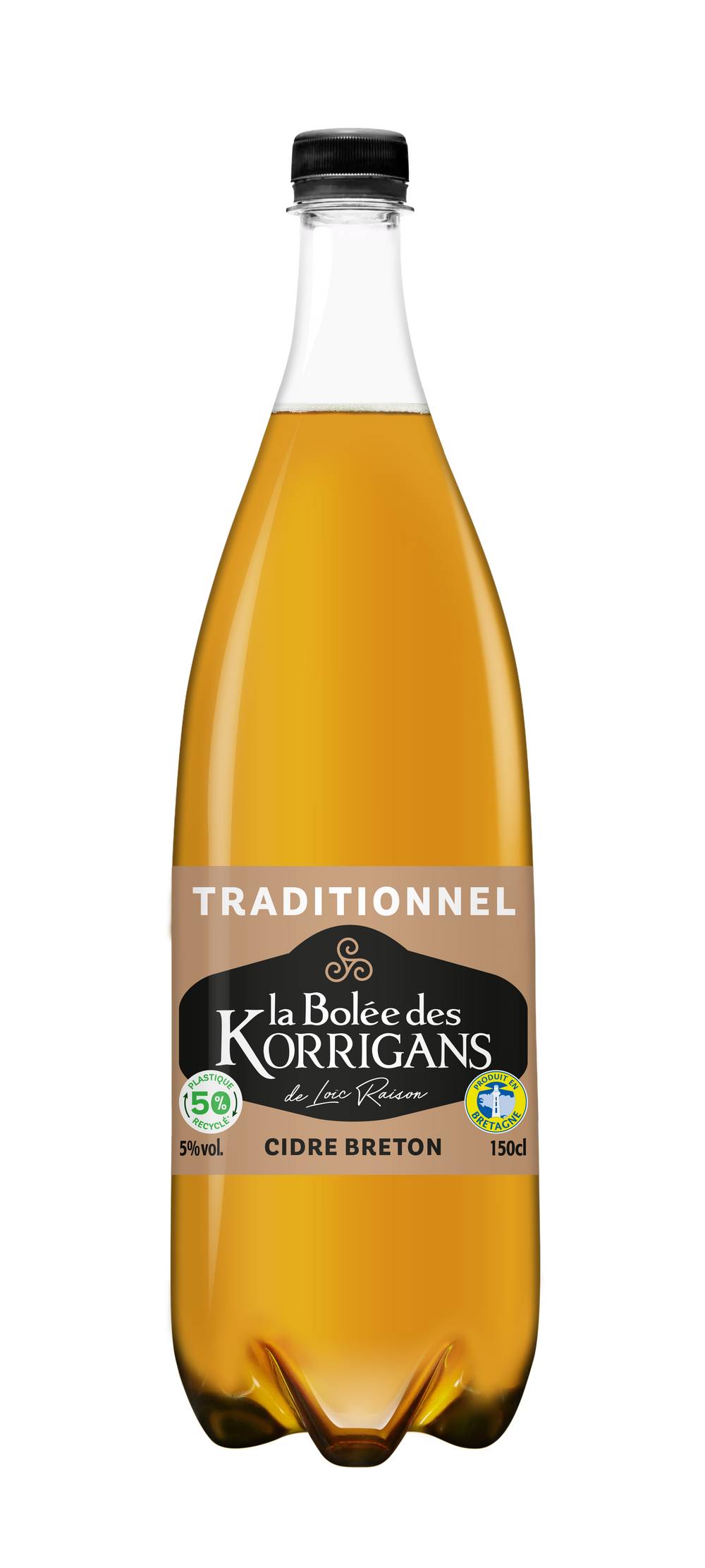 Loïc Raison - La bolee des korrigans cidre brut (1,5L)