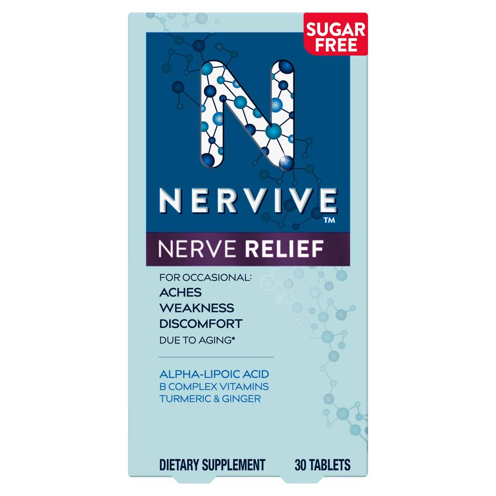 Nervive Nerve Relief with Alpha Lipoic Acid, 30 CT