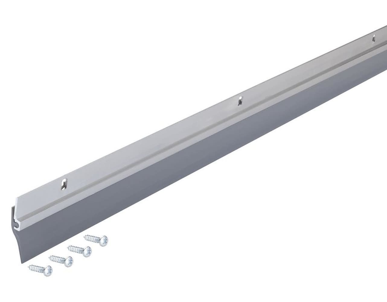 M-D Building Products Silver Aluminum Sweep For Doors 36 In. L X 1.38 In.