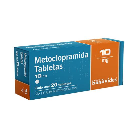 Almus metoclopramida tabletas 10 mg (20 piezas)
