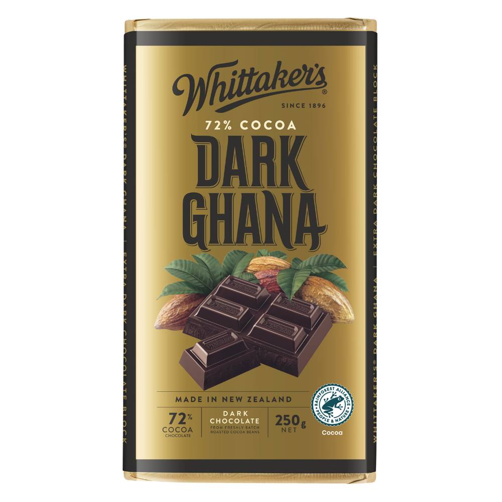 Whittaker's Dark Ghana Chocolate (250g)