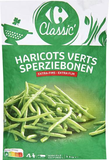 Carrefour Classic' - Haricots verts extra-fins