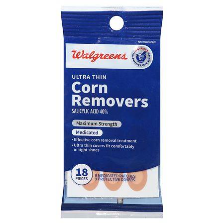 Walgreens Medicated Ultra Thin Corn Removers (9 ct)