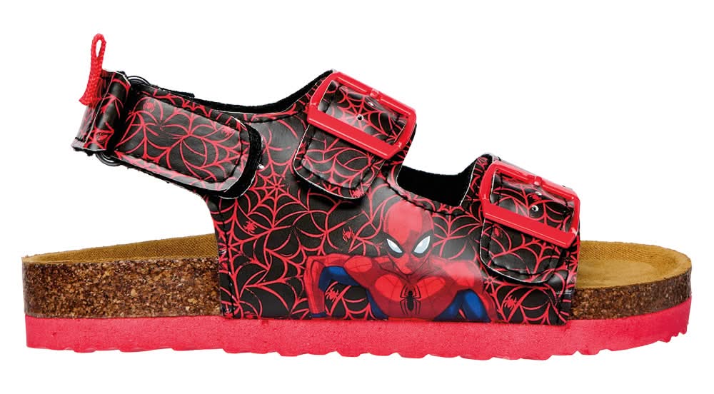 Spiderman Toddler Character Footbed Sandal - Size 12