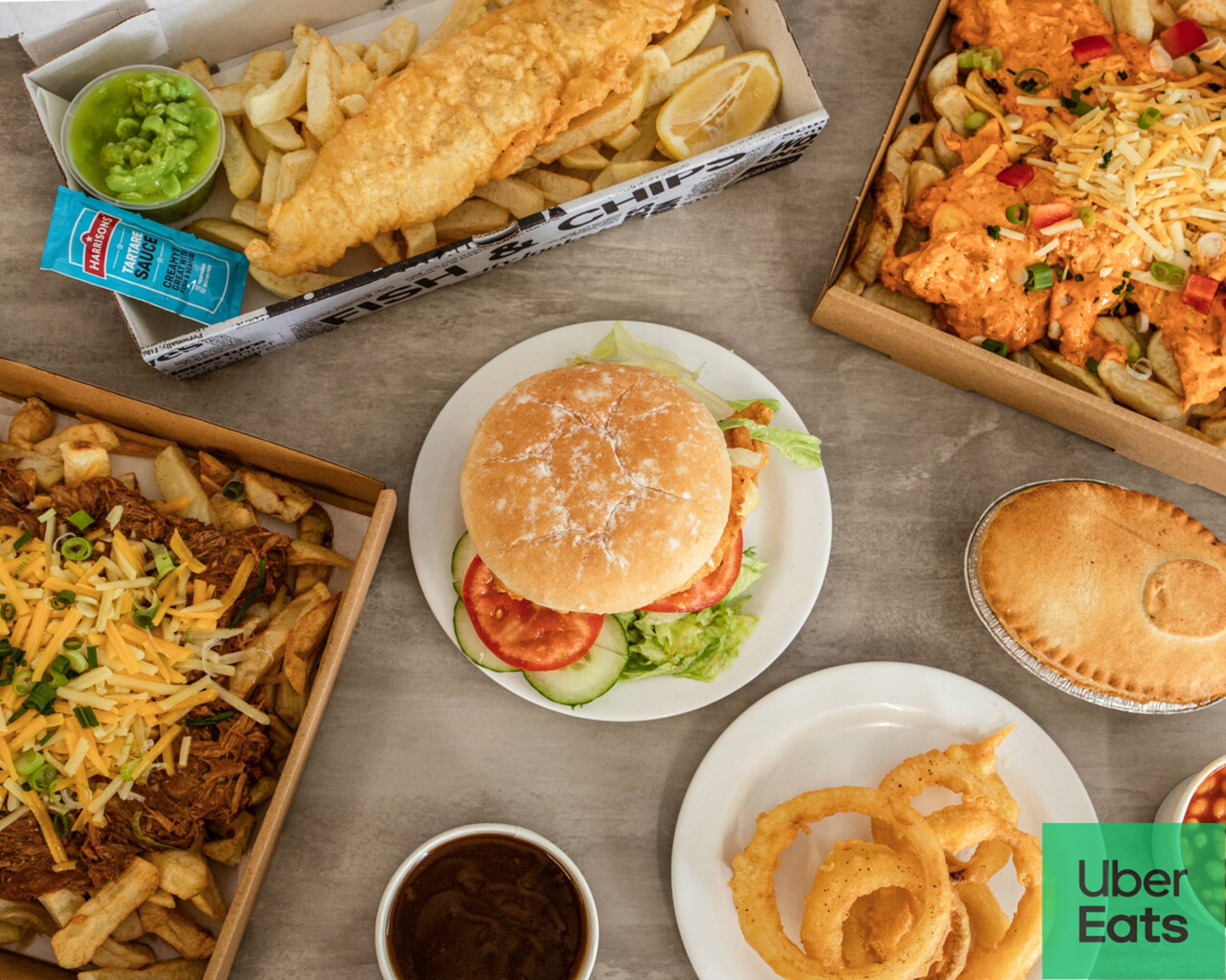 Pyle Fish Bar Menu Takeaway in Cardiff Delivery menu & prices