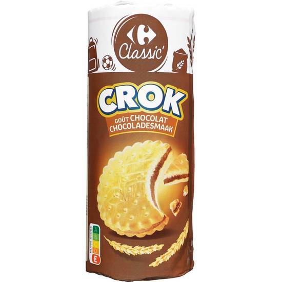 Carrefour Classic' - Crok biscuits, chocolat (300g)