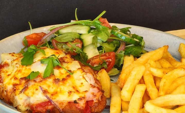 The Hawaiian Loaded Parmy