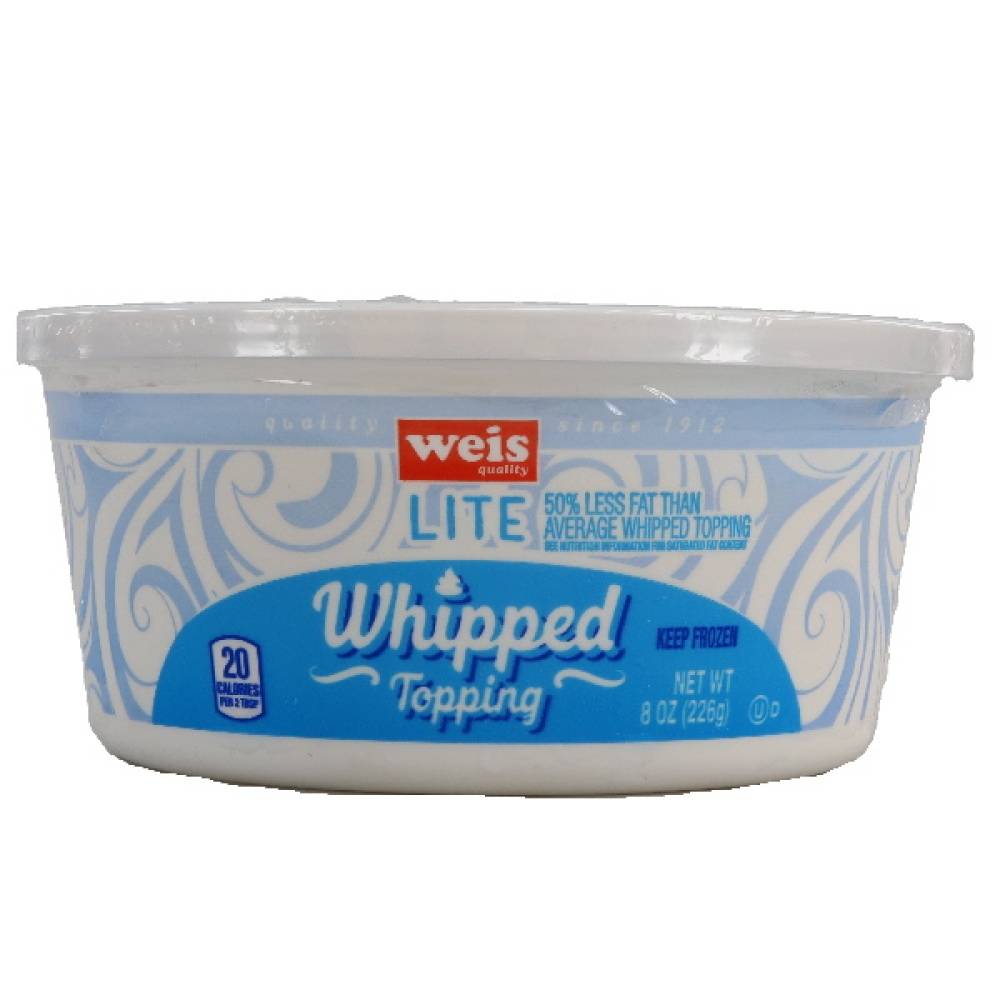 Weis Whipped Topping Lite