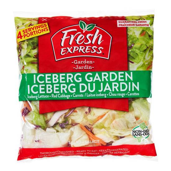 Fresh Express Iceberg Lettuce Garden Salad (340 g)