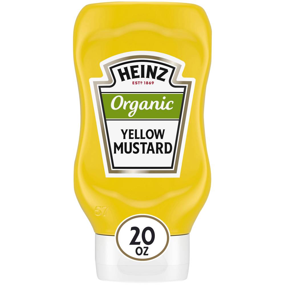 Heinz Organic Yellow Mustard