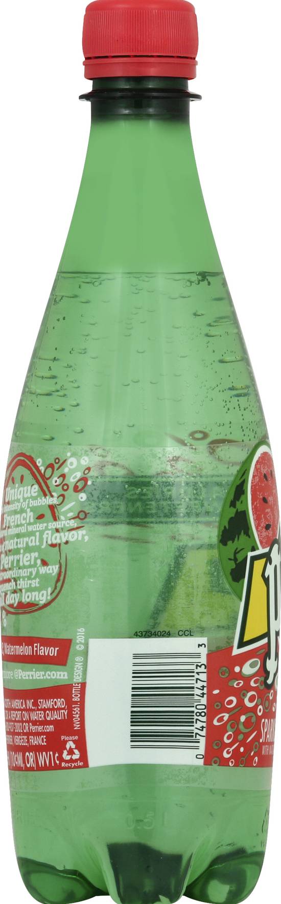 Perrier Watermelon Flavored Carbonated Mineral Water (16.9 fl oz)