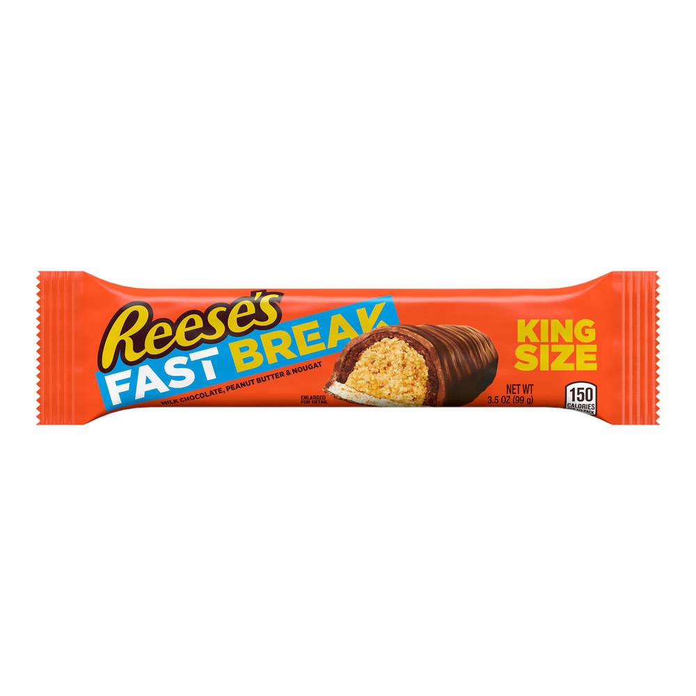 Reese's Fast Break Candy Bar (milk chocolate-peanut butter )